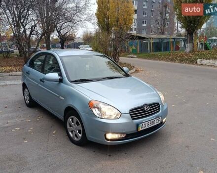 Синий Хендай Акцент, объемом двигателя 1.4 л и пробегом 100 тыс. км за 5200 $, фото 16 на Automoto.ua