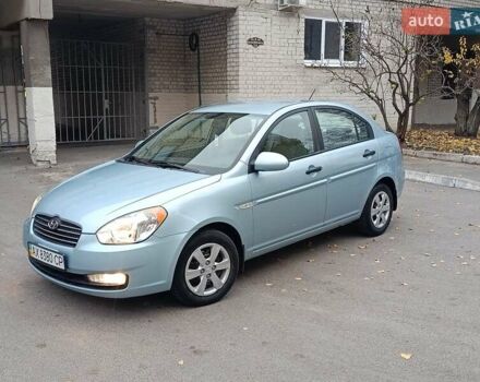 Синий Хендай Акцент, объемом двигателя 1.4 л и пробегом 100 тыс. км за 5300 $, фото 27 на Automoto.ua