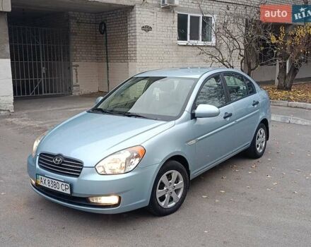 Синий Хендай Акцент, объемом двигателя 1.4 л и пробегом 100 тыс. км за 5300 $, фото 26 на Automoto.ua