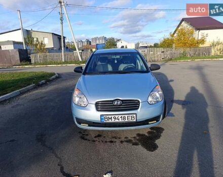 Синій Хендай Акцент, об'ємом двигуна 1.4 л та пробігом 215 тис. км за 4700 $, фото 18 на Automoto.ua