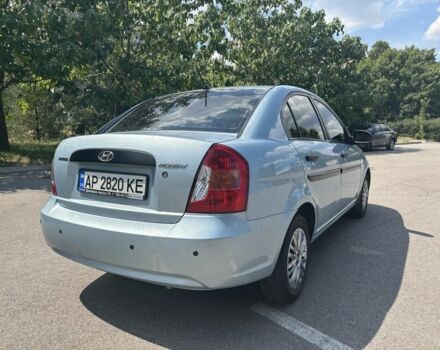 Синий Хендай Акцент, объемом двигателя 1.4 л и пробегом 211 тыс. км за 4999 $, фото 6 на Automoto.ua