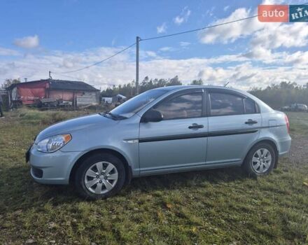 Хендай Акцент 2010 в Ивано-Франковске на Automoto.ua Синий Хендай Акцент, объемом двигателя 1.4 л и пробегом 88 тыс. км за 5750 $, фото 7 на Automoto.ua