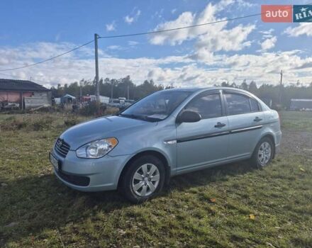 Хендай Акцент 2010 в Ивано-Франковске на Automoto.ua Синий Хендай Акцент, объемом двигателя 1.4 л и пробегом 88 тыс. км за 5750 $, фото 6 на Automoto.ua