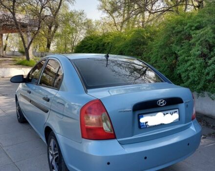 Синій Хендай Акцент, об'ємом двигуна 1.4 л та пробігом 350 тис. км за 4700 $, фото 2 на Automoto.ua