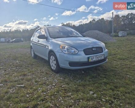 Хендай Акцент 2010 в Ивано-Франковске на Automoto.ua Синий Хендай Акцент, объемом двигателя 1.4 л и пробегом 88 тыс. км за 5750 $, фото 15 на Automoto.ua