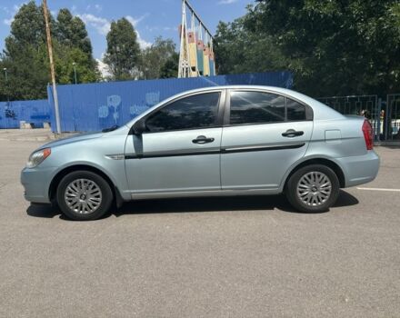 Синий Хендай Акцент, объемом двигателя 1.4 л и пробегом 211 тыс. км за 4999 $, фото 4 на Automoto.ua