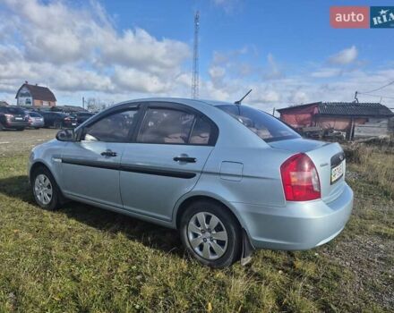 Хендай Акцент 2010 в Ивано-Франковске на Automoto.ua Синий Хендай Акцент, объемом двигателя 1.4 л и пробегом 88 тыс. км за 5750 $, фото 8 на Automoto.ua