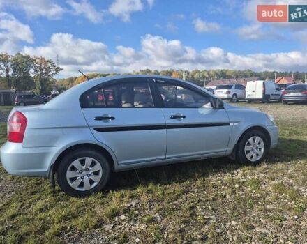 Хендай Акцент 2010 в Ивано-Франковске на Automoto.ua Синий Хендай Акцент, объемом двигателя 1.4 л и пробегом 88 тыс. км за 5750 $, фото 1 на Automoto.ua