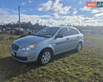 Хендай Акцент 2010 в Ивано-Франковске на Automoto.ua Синий Хендай Акцент, объемом двигателя 1.4 л и пробегом 88 тыс. км за 5750 $, фото 9 на Automoto.ua