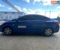 Синий Хендай Акцент, объемом двигателя 1.4 л и пробегом 150 тыс. км за 5000 $, фото 1 на Automoto.ua