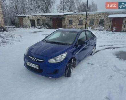 Синій Хендай Акцент, об'ємом двигуна 1.4 л та пробігом 108 тис. км за 4999 $, фото 2 на Automoto.ua