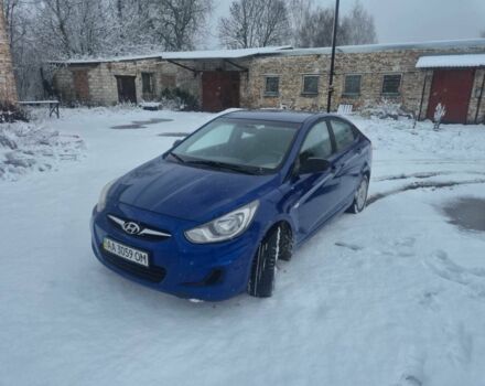 Синій Хендай Акцент, об'ємом двигуна 1.4 л та пробігом 108 тис. км за 4999 $, фото 11 на Automoto.ua