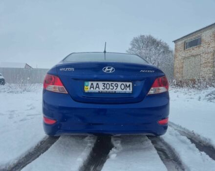 Синій Хендай Акцент, об'ємом двигуна 1.4 л та пробігом 108 тис. км за 4999 $, фото 3 на Automoto.ua