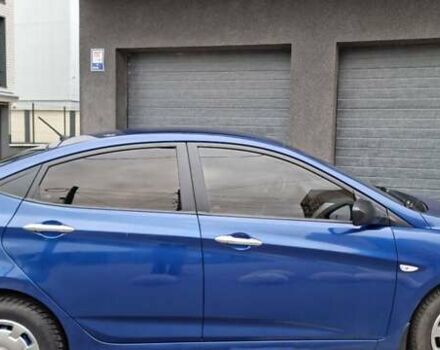 Синий Хендай Акцент, объемом двигателя 1.4 л и пробегом 147 тыс. км за 6500 $, фото 4 на Automoto.ua