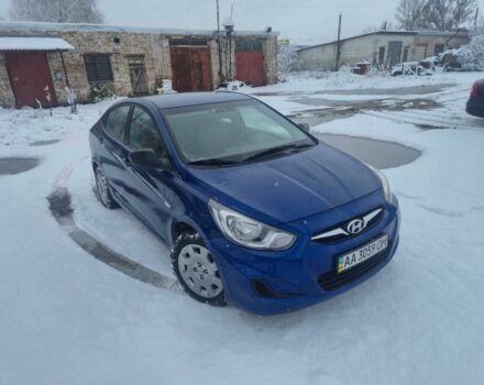 Синій Хендай Акцент, об'ємом двигуна 1.4 л та пробігом 108 тис. км за 4999 $, фото 8 на Automoto.ua