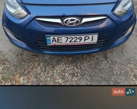 Синій Хендай Акцент, об'ємом двигуна 1.4 л та пробігом 107 тис. км за 6200 $, фото 19 на Automoto.ua