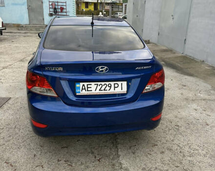 Синий Хендай Акцент, объемом двигателя 1.4 л и пробегом 110 тыс. км за 6700 $, фото 3 на Automoto.ua