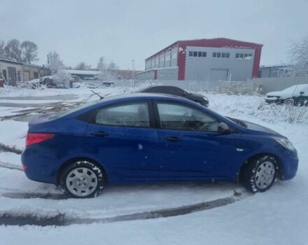 Синій Хендай Акцент, об'ємом двигуна 1.4 л та пробігом 108 тис. км за 4999 $, фото 4 на Automoto.ua