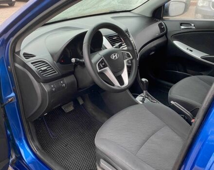 Синий Хендай Акцент, объемом двигателя 1.4 л и пробегом 196 тыс. км за 6990 $, фото 6 на Automoto.ua