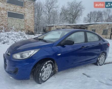 Синій Хендай Акцент, об'ємом двигуна 1.4 л та пробігом 108 тис. км за 4999 $, фото 10 на Automoto.ua