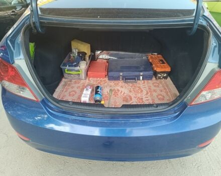 Синій Хендай Акцент, об'ємом двигуна 1.4 л та пробігом 107 тис. км за 6200 $, фото 13 на Automoto.ua