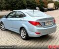 Синий Хендай Акцент, объемом двигателя 1.4 л и пробегом 49 тыс. км за 8750 $, фото 2 на Automoto.ua