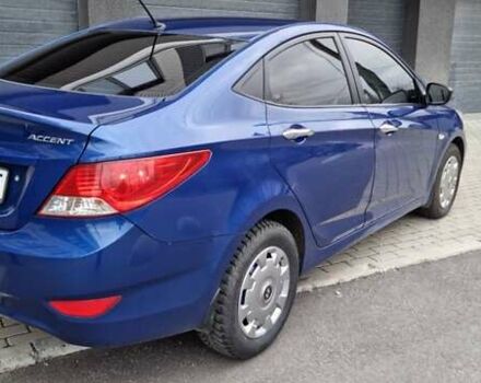 Синий Хендай Акцент, объемом двигателя 1.4 л и пробегом 147 тыс. км за 6500 $, фото 8 на Automoto.ua