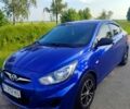 Синий Хендай Акцент, объемом двигателя 1.4 л и пробегом 185 тыс. км за 6900 $, фото 1 на Automoto.ua