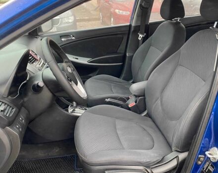 Синий Хендай Акцент, объемом двигателя 1.4 л и пробегом 196 тыс. км за 6990 $, фото 7 на Automoto.ua