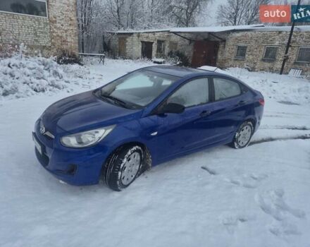 Синій Хендай Акцент, об'ємом двигуна 1.4 л та пробігом 108 тис. км за 4999 $, фото 1 на Automoto.ua
