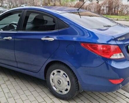 Синий Хендай Акцент, объемом двигателя 1.4 л и пробегом 147 тыс. км за 6500 $, фото 3 на Automoto.ua