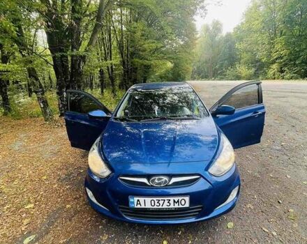 Синий Хендай Акцент, объемом двигателя 1.4 л и пробегом 127 тыс. км за 7000 $, фото 18 на Automoto.ua