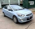 Синий Хендай Акцент, объемом двигателя 1.4 л и пробегом 110 тыс. км за 6000 $, фото 1 на Automoto.ua