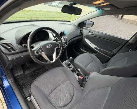 Синий Хендай Акцент, объемом двигателя 1.4 л и пробегом 148 тыс. км за 7500 $, фото 15 на Automoto.ua