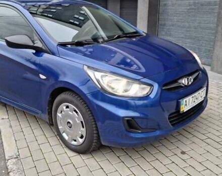 Синий Хендай Акцент, объемом двигателя 1.4 л и пробегом 147 тыс. км за 6500 $, фото 7 на Automoto.ua