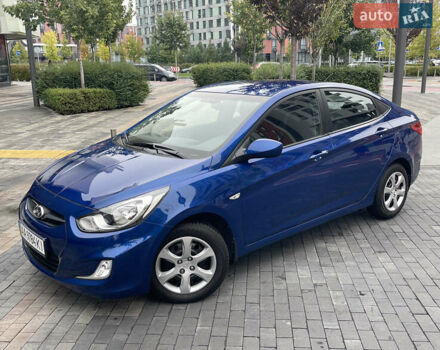 Синій Хендай Акцент, об'ємом двигуна 1.4 л та пробігом 59 тис. км за 10900 $, фото 8 на Automoto.ua