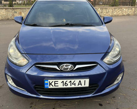 Синий Хендай Акцент, объемом двигателя 1.6 л и пробегом 189 тыс. км за 7100 $, фото 1 на Automoto.ua