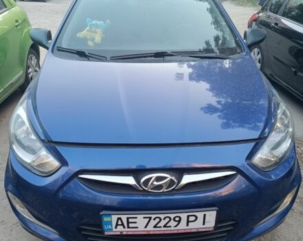 Синій Хендай Акцент, об'ємом двигуна 1.4 л та пробігом 107 тис. км за 6200 $, фото 12 на Automoto.ua