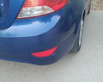Синій Хендай Акцент, об'ємом двигуна 1.4 л та пробігом 107 тис. км за 6200 $, фото 3 на Automoto.ua