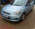 Синий Хендай Акцент, объемом двигателя 1.4 л и пробегом 95 тыс. км за 7700 $, фото 2 на Automoto.ua