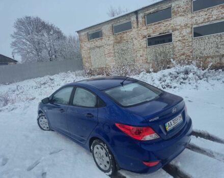 Синій Хендай Акцент, об'ємом двигуна 1.4 л та пробігом 108 тис. км за 4999 $, фото 1 на Automoto.ua