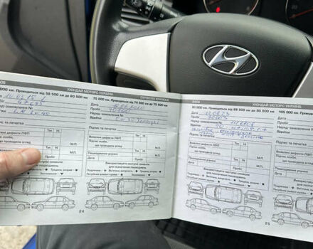 Синий Хендай Акцент, объемом двигателя 1.4 л и пробегом 110 тыс. км за 6700 $, фото 15 на Automoto.ua