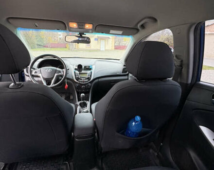 Синий Хендай Акцент, объемом двигателя 1.4 л и пробегом 148 тыс. км за 7500 $, фото 17 на Automoto.ua