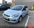 Синий Хендай Акцент, объемом двигателя 1.4 л и пробегом 159 тыс. км за 7200 $, фото 1 на Automoto.ua
