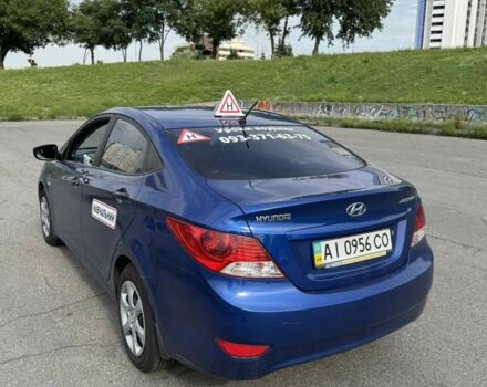 Синій Хендай Акцент, об'ємом двигуна 1.4 л та пробігом 180 тис. км за 7000 $, фото 1 на Automoto.ua