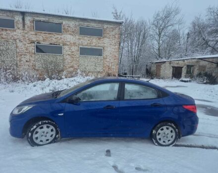 Синій Хендай Акцент, об'ємом двигуна 1.4 л та пробігом 108 тис. км за 4999 $, фото 2 на Automoto.ua