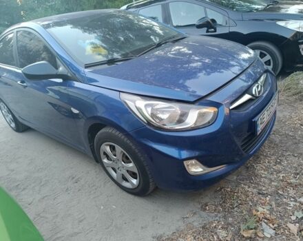 Синій Хендай Акцент, об'ємом двигуна 1.4 л та пробігом 107 тис. км за 6200 $, фото 11 на Automoto.ua