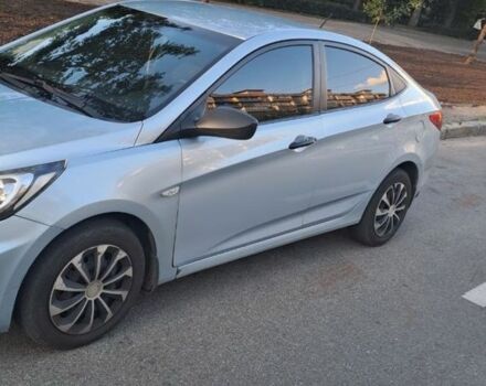 Синій Хендай Акцент, об'ємом двигуна 1.4 л та пробігом 240 тис. км за 6500 $, фото 1 на Automoto.ua