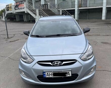 Синій Хендай Акцент, об'ємом двигуна 4 л та пробігом 110 тис. км за 4500 $, фото 1 на Automoto.ua