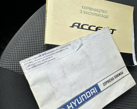 Синий Хендай Акцент, объемом двигателя 1.4 л и пробегом 110 тыс. км за 6700 $, фото 14 на Automoto.ua